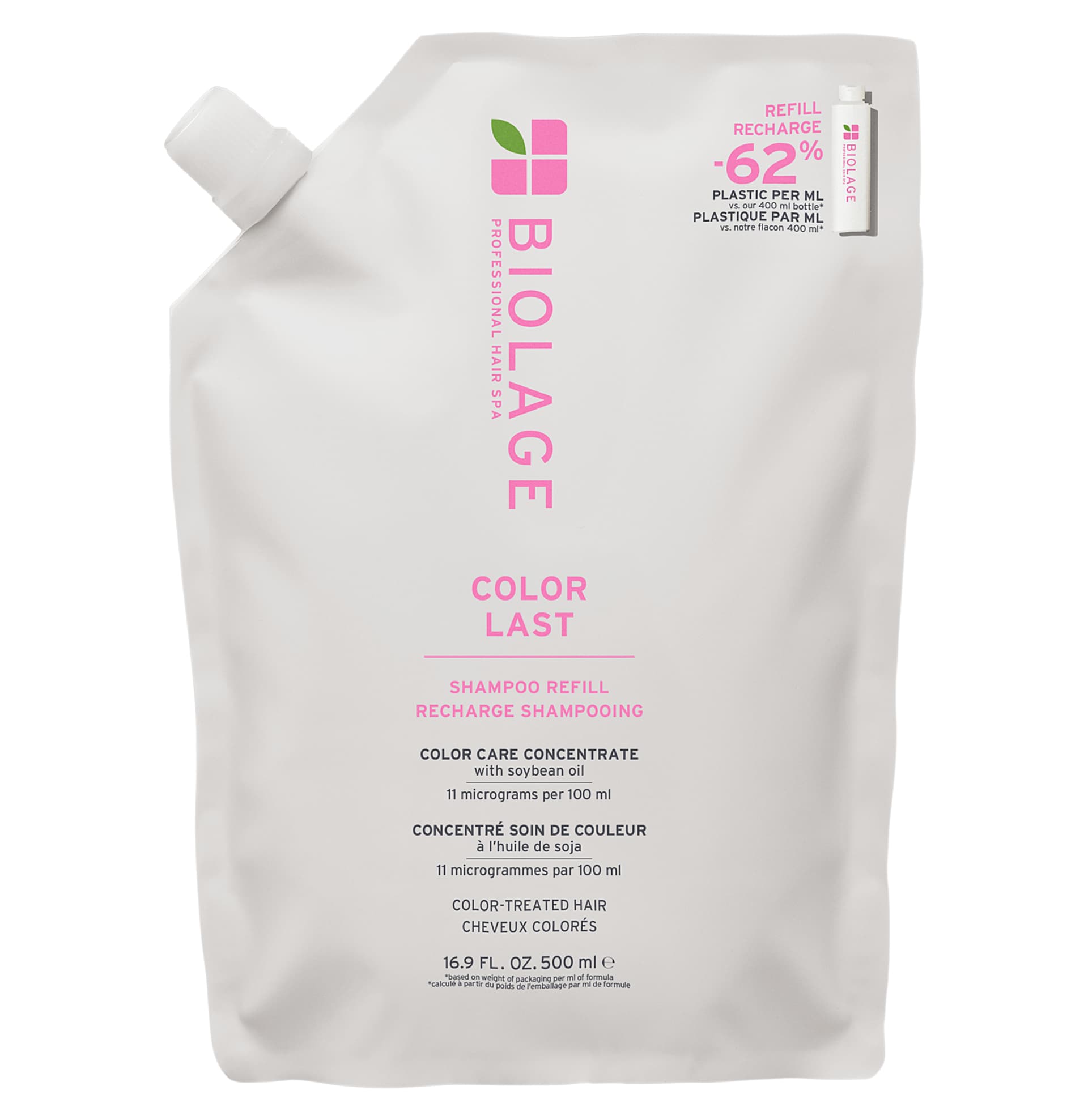 Рефил шампуня Biolage Color Last для окрашенных волос, 500 мл фото 1