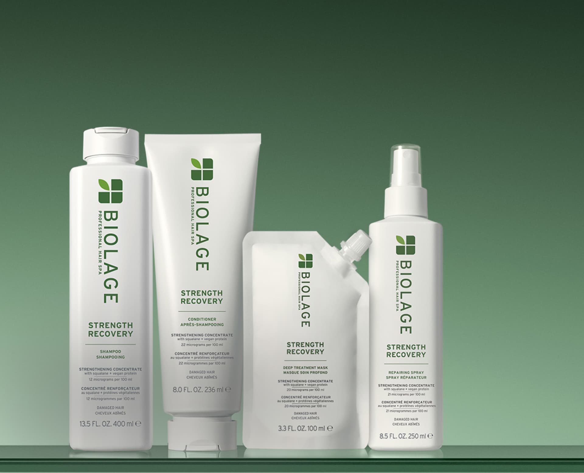 Strength Recovery – Восстановление поврежденных волос | Biolage фото 1 Strength Recovery – Восстановление поврежденных волос | Biolage фото 1